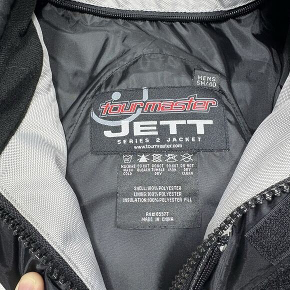 Men’s Tour master Jett Series 2 Motorcycle Jacket Size SM/40 - Picture 2 of 13